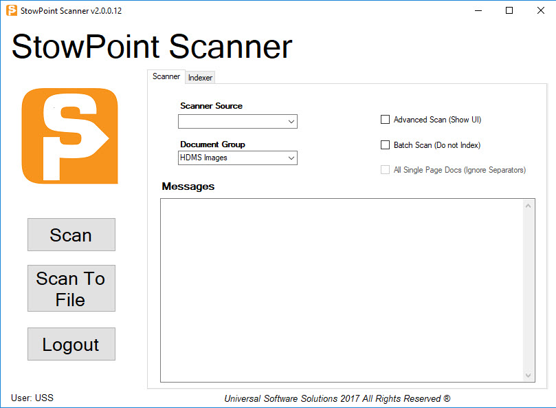 A graphic of the StowPoint Scanner pop out